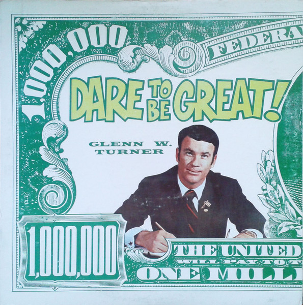Glenn W. Turner preaches the power of greatness and achieving wild riches — through MLM! Also…ever wonder what's up with those ridges and large spindle holes on 7-inch records? Listen and learn with episode 21 of My Weird Record Collection…and be great!

tinyurl.com/mrcku2br