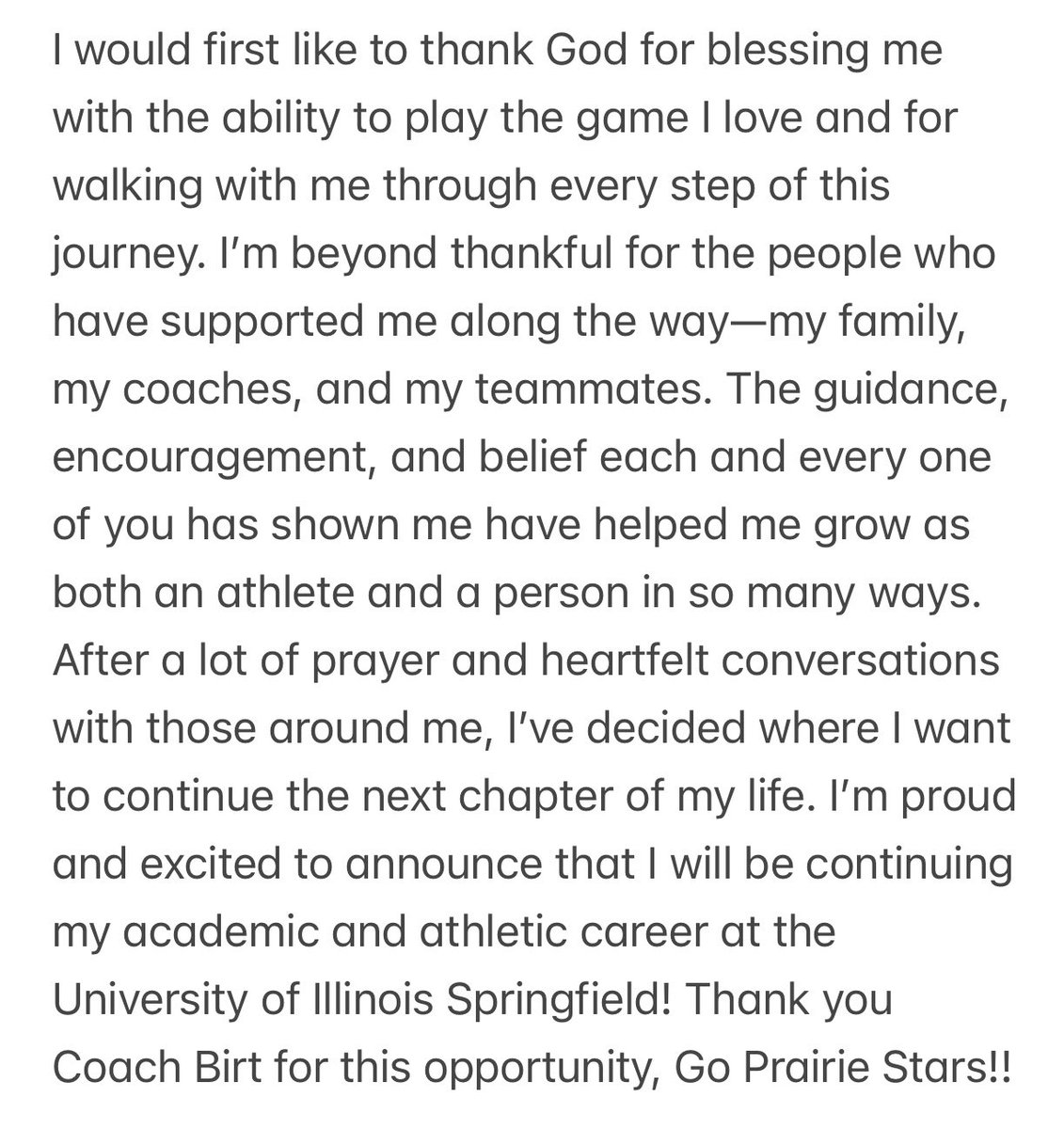 2 Chronicles 31:21 #committed
<a href="/UISWBB/">UIS Women’s Basketball</a> <a href="/OliviaLett23/">Olivia Birt</a>