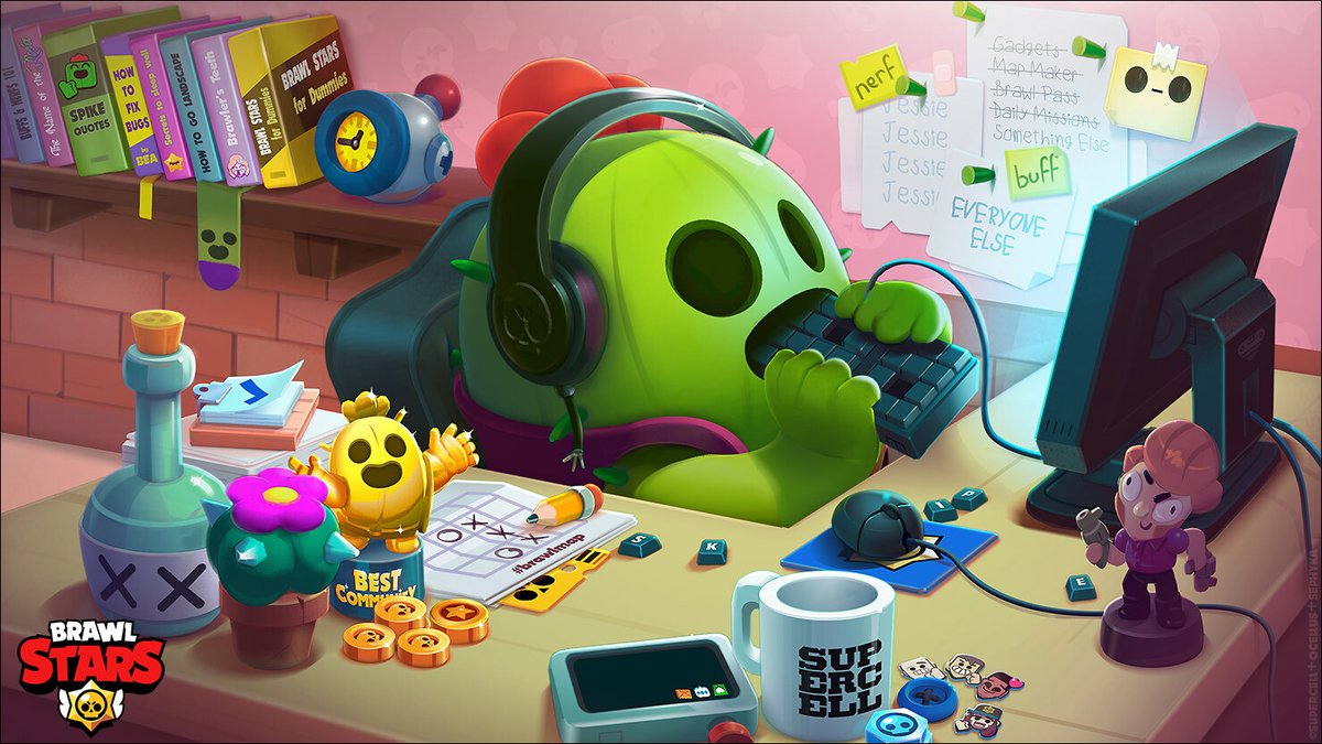 AshClashYT's tweet photo. You are the new CEO of @supercell for a day. What's the first change you're making to Brawl Stars? 

#BrawlStars https://t.co/GkRplI5Zlh