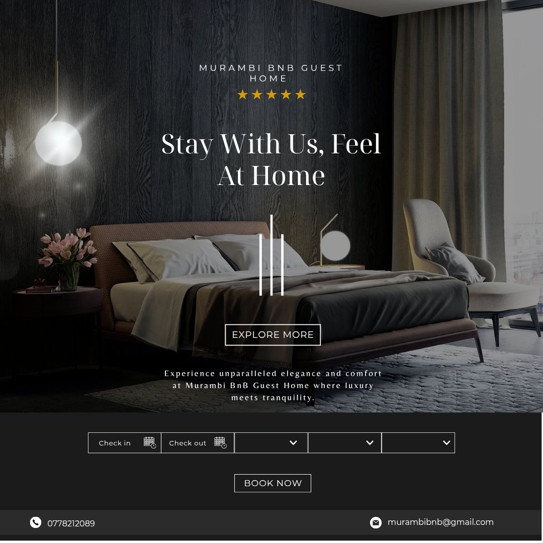 Make your way to our cozy guest home for a pleasant Friday into the weekend and enjoy the great sites that make Mutare &amp; Vumba the 2nd Vic falls of Zimbabwe..

#SanganaiHlanganani25
#Accommodation&amp;events
#BestBnBinmutare
#Mutare

App/call 0778212089