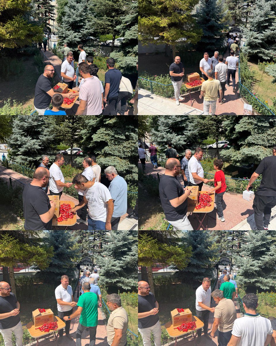 Bugün Cuma namazımızı Alanönü Mahallesi Havacılar Camii’nde eda ettik, cemaatimizle selamlaşıp gönül birliği içinde sohbet ettik.