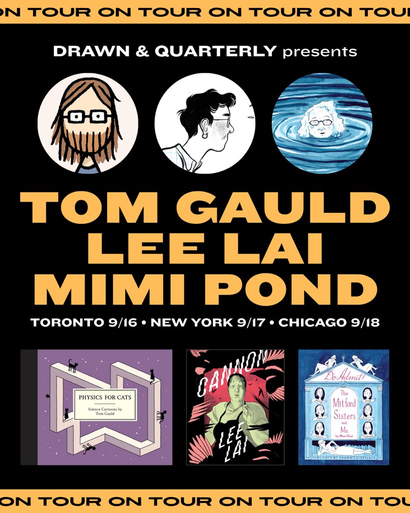 tomgauld's tweet photo. I am coming to the US and Canada soon with my new book ‘Physics for Cats’. Come along to see us show, tell and sign! https://t.co/JZAPTvVQP8 https://t.co/JlZHc1EXMV
