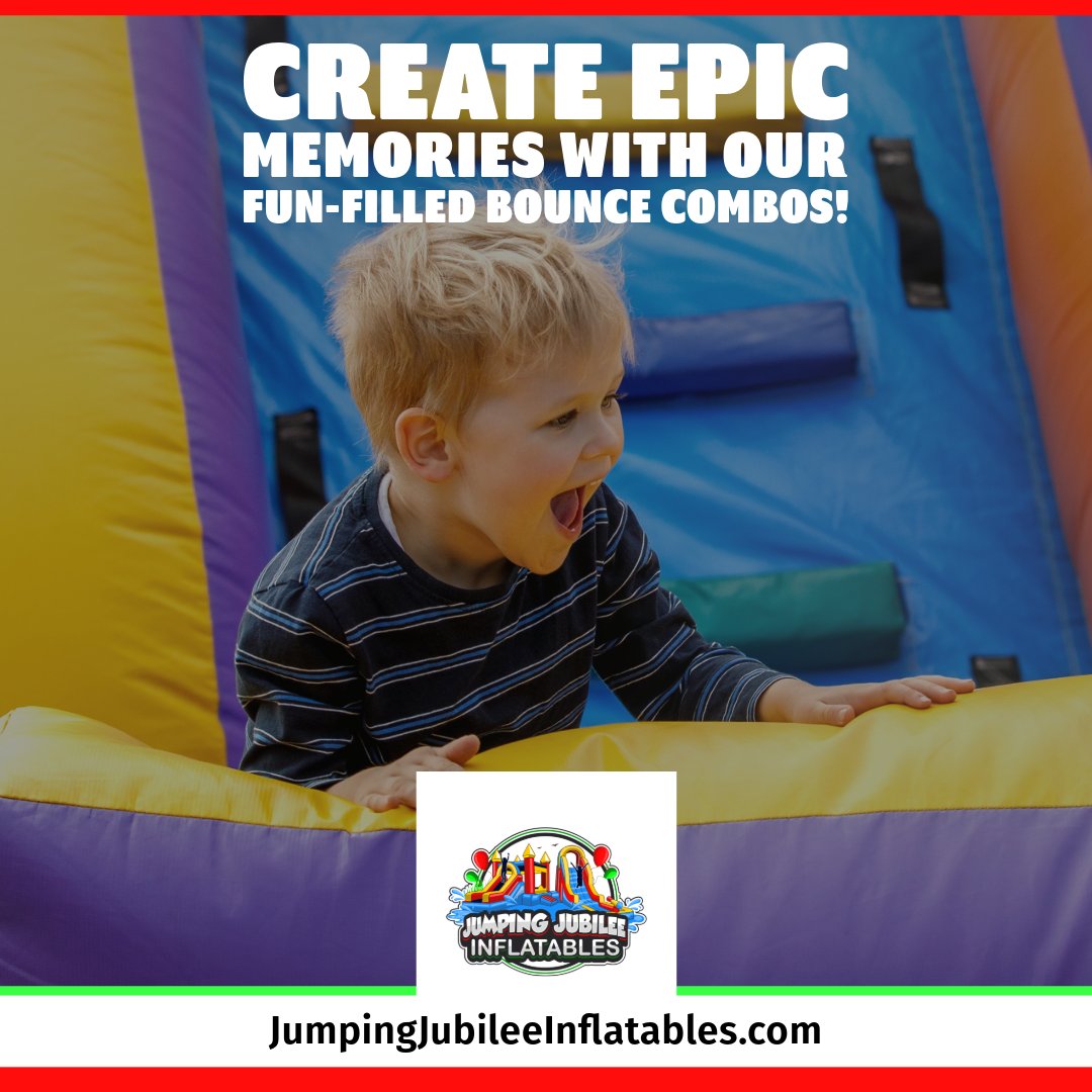 jj_inflatables's tweet image. 🥳 Create epic memories with our fun-filled bounce combos!

The Best Inflatable Rentals in Loxley: jumpingjubileeinflatables.com

🧼 Safe, clean, and perfect for any family celebration.

#BounceCombos #FamilyFun #PartyRentals #SafeInflatables #BaldwinEvents