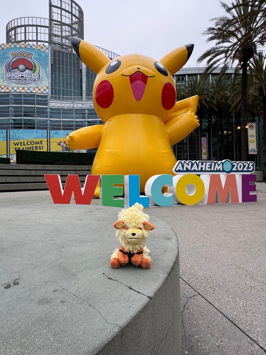 Rise and shine, competitors! It's almost time to kick off the #PlayPokemon 2025 World Championships! We're excited to be a part of your day and wish you luck in your competition!