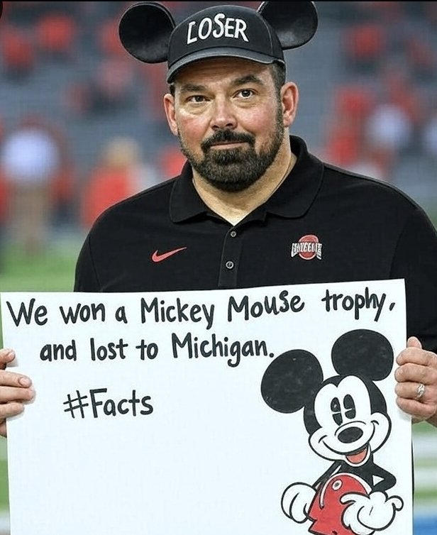Ohio State got beat their biggest rival in their house who was a 23+ point underdog.
