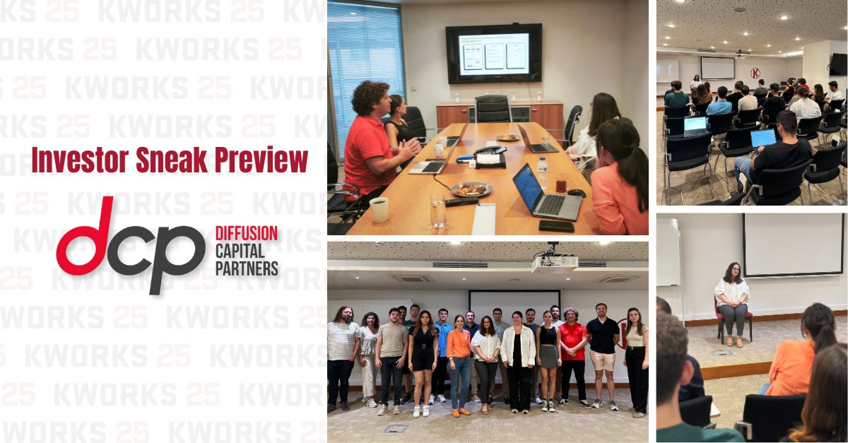 Hızlandırma programlarımız kapsamında geleneksel hale gelen Investor Sneak Preview oturumlarımız <a href="/DCPVentures/">DCP</a> ile başladı! 🚀 Yatırım perspektifini girişimcilerimize aktaran DCP partneri Merve Akgün'e bu keyifli oturum için teşekkür ederiz!