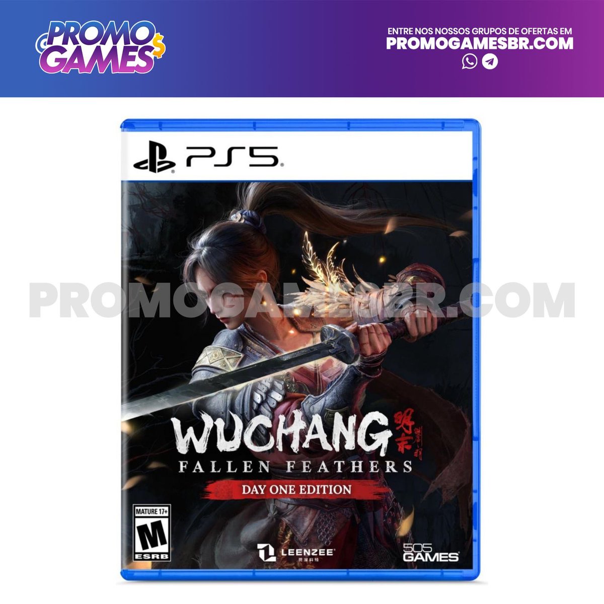 Wuchang: Fallen Feathers - PS5

💰R$279,94
🎟Cupom: V4L3ML10

🔗 Link: mercadolivre.com/sec/14hDp61
[MERCADO LIVRE]

🌐 Mais ofertas em: promogamesbr.com