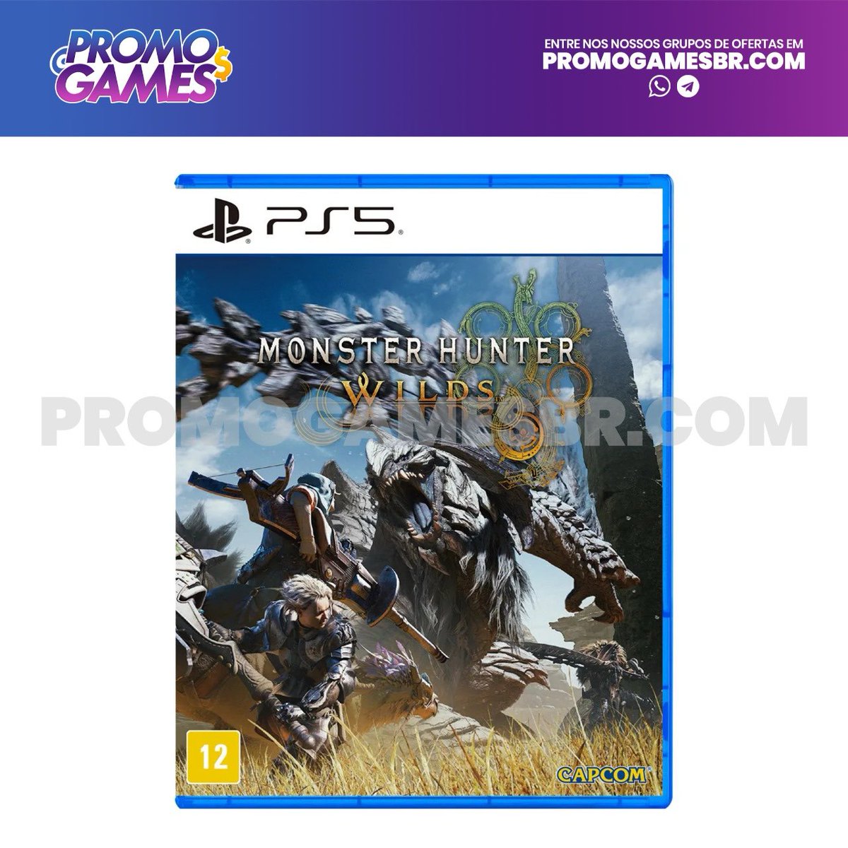 Monster Hunter Wilds - PS5

💰R$153,09 À Vista no PIX
🎟Cupom: V4L3ML10

🔗 Link: mercadolivre.com/sec/1umPz3U
[MERCADO LIVRE]

🌐 Mais ofertas em: promogamesbr.com