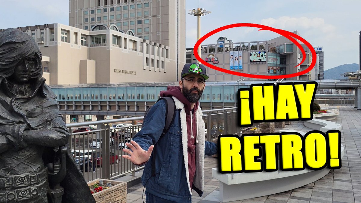 A las 19:00 en youtube.com/16bitsera... ¡¡¡RETROHUNTING!!!

Visitamos el SUR DE JAPON, Kokura (KitaKyushuu), el AruAru City (uno de mis centros comerciales preferidos de Japón) y varias tiendas buscando juego clásico, ¿Merecerá la pena?

No os lo perdáis!!!