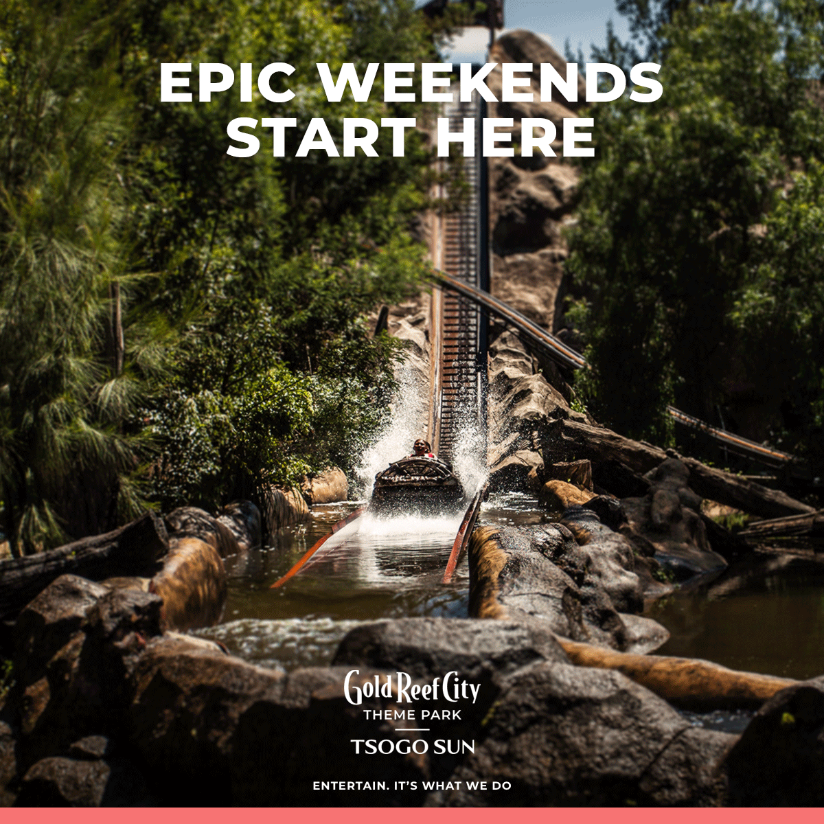 Endless thrills await at Gold Reef City! 🎢 From heart-racing rides to tasty treats and good vibes with your crew, your best weekend starts here 🎠🍭
Grab your tickets now for R295, bring your energy, and let the adventure begin! bit.ly/4kQ68HE   🎟️
Who’s ready to ride,