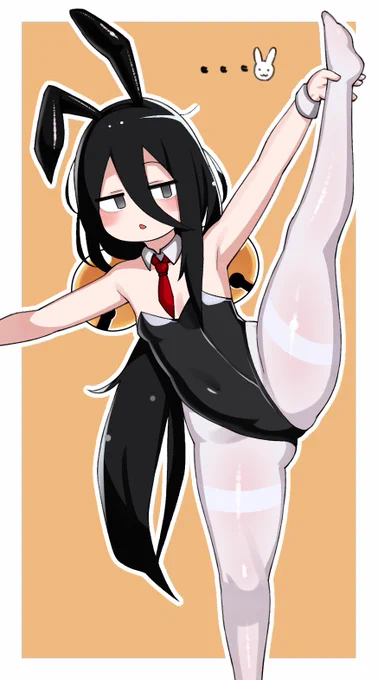 バニーの日なうさぎちゃんを仕上げたやつ(コッショリ