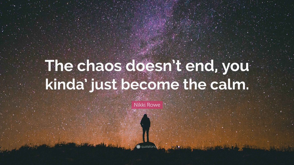 The dark forces will do everything within their power to continue the campaign of chaos and fear. At times we engage with it, thinking it will alleviate our own strife, but that rarely works. Then there comes a time when you realize that to solve this crisis you have to go inward