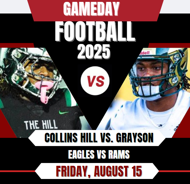 GHSA Sports (@officialghsaorg) on Twitter photo π-2025 GAMEDAYπ₯
Collins Hill vs. Grayson
π₯ bit.ly/3U2Kt43
π Friday, August 15
β°@ 7:30p.
<a href="/CollinsHillFB/">Collins Hill Eagles Football</a> <a href="/SwickONE8/">Drew Swick</a> <a href="/ADam1kovangb/">ADAM (Frenchie) KOVANGBANDI 26β ATH</a> <a href="/CJJHector1/">CJ Hectorπ 2025</a> <a href="/grayson_fb/">Grayson Football</a> <a href="/GraysonHSSports/">Grayson HS Athletics</a> <a href="/WaltclaireS/">Waltclaire Flynn Sr.</a> <a href="/CoachCarswell/">Gregory Carswell ππΏπ£</a> <a href="/Coach_Wright50/">Damoio'n βBig Cityβ Wrightπ±</a> <a href="/MorganCullinan/">Morgan Cullinan</a> <a href="/TrellJones203/">Trell Jones// Coach</a> <a href="/CoachHarisonNFZ/">Keith Harison II</a> π-2025 GAMEDAYπ₯
Collins Hill vs. Grayson
π₯ bit.ly/3U2Kt43
π Friday, August 15
β°@ 7:30p.
<a href="/CollinsHillFB/">Collins Hill Eagles Football</a> <a href="/SwickONE8/">Drew Swick</a> <a href="/ADam1kovangb/">ADAM (Frenchie) KOVANGBANDI 26β ATH</a> <a href="/CJJHector1/">CJ Hectorπ 2025</a> <a href="/grayson_fb/">Grayson Football</a> <a href="/GraysonHSSports/">Grayson HS Athletics</a> <a href="/WaltclaireS/">Waltclaire Flynn Sr.</a> <a href="/CoachCarswell/">Gregory Carswell ππΏπ£</a> <a href="/Coach_Wright50/">Damoio'n βBig Cityβ Wrightπ±</a> <a href="/MorganCullinan/">Morgan Cullinan</a> <a href="/TrellJones203/">Trell Jones// Coach</a> <a href="/CoachHarisonNFZ/">Keith Harison II</a>
