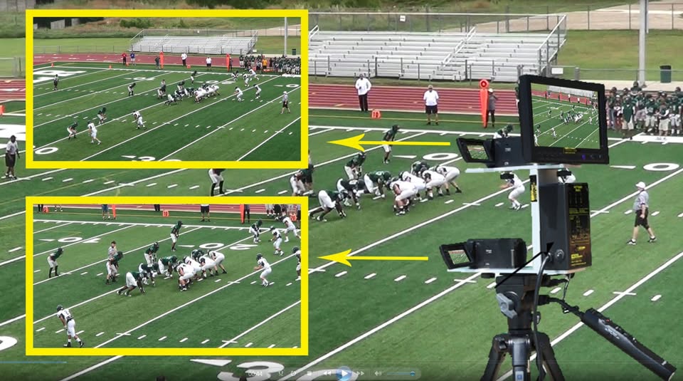 Coaches Video Potato Press Box Tight and Wide System
-Tight and Wide views to meet all your coaches needs
-Trigger your Tight and Wide cameras with one operator.
-Cameras will have same number of clips to save time importing into video system
coachesvideo.com
