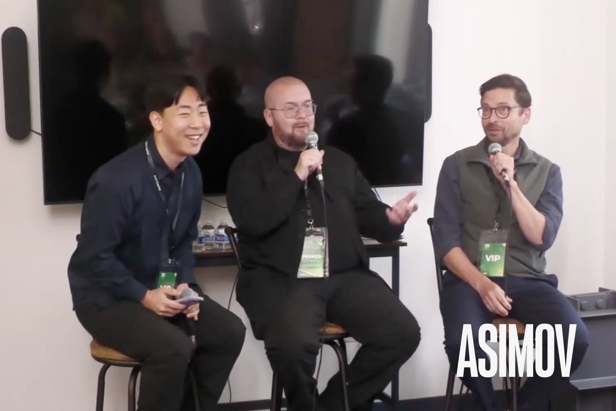 Talal Thabet (@talalthabet) on Twitter photo My partner and tech founder at <a href="/ASIMOV_Protocol/">ASIMOV Protocol</a>, Arto (<a href="/bendiken/">Arto Bendiken (in SF/SV)</a>) at the CTF Summit in San Francisco - this is the moment that the audience asked how to secure provenance and trust in data.
We love these recurring moments as it publicly validates what we are building. My partner and tech founder at <a href="/ASIMOV_Protocol/">ASIMOV Protocol</a>, Arto (<a href="/bendiken/">Arto Bendiken (in SF/SV)</a>) at the CTF Summit in San Francisco - this is the moment that the audience asked how to secure provenance and trust in data.
We love these recurring moments as it publicly validates what we are building.