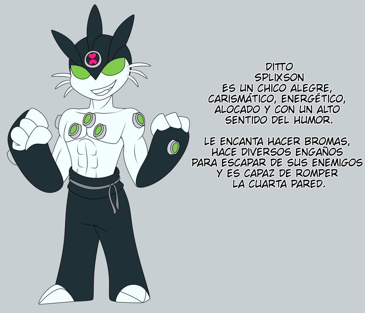 El concepto del #Chaquetrix es de @TrixTheAlien Aquí tenemos a dos