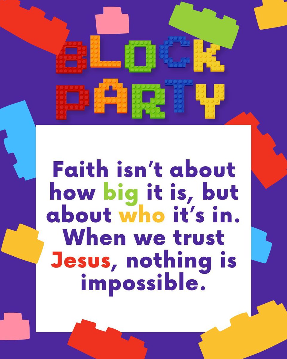 NVCNextGen's tweet image. In Matthew 17:14–21, the disciples couldn’t help a boy who needed healing, but Jesus could, because He has the power! 💪 And He says we can trust Him, too. 
💬 Parents, ask your kids: What’s something you want to trust Jesus for this week?
#KidMin #Matthew17