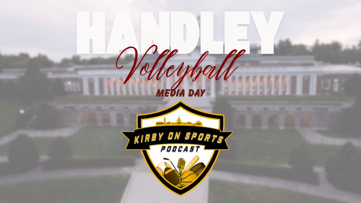 The Kirby on Sports Podcast (@kirbyonsports) on Twitter photo Volleyball season is here! Kirby on Sports visits #Handley High School and chats with Elly Licklider, Sadie Bailey, Breeze Johnson & Head Coach Kristen Larson about team chemistry, early impressions & expectations for 2025.
<a href="/HandleyJudges/">John Handley Athletics & Activities</a>
📺: youtu.be/2wMoiUjIv4s?si… Volleyball season is here! Kirby on Sports visits #Handley High School and chats with Elly Licklider, Sadie Bailey, Breeze Johnson & Head Coach Kristen Larson about team chemistry, early impressions & expectations for 2025.
<a href="/HandleyJudges/">John Handley Athletics & Activities</a>
📺: youtu.be/2wMoiUjIv4s?si…