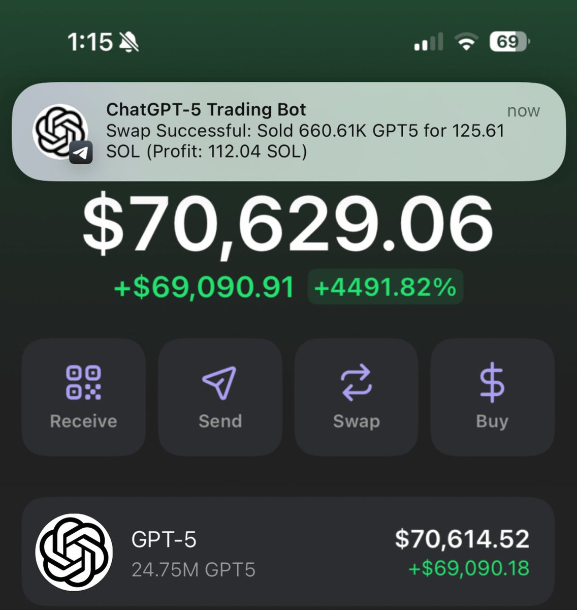 الذكاء الاصطناعي الجديد CHATGPT-5 🤯

صار حرفياً اداة تجيب لك مدخول شهري 30,000$ الف دولار واكثر

هذا الشرح بكل بساطة👇🧵: