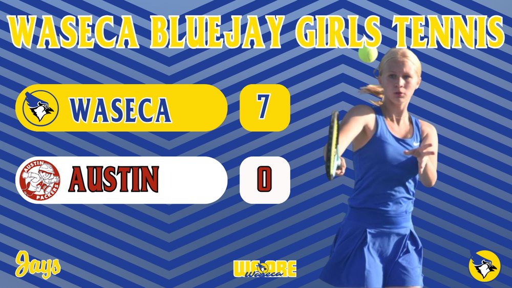 Bluejays Sweep Packers in Dominant Tennis Victory waseca.k12.mn.us/o/wpsactivitie…