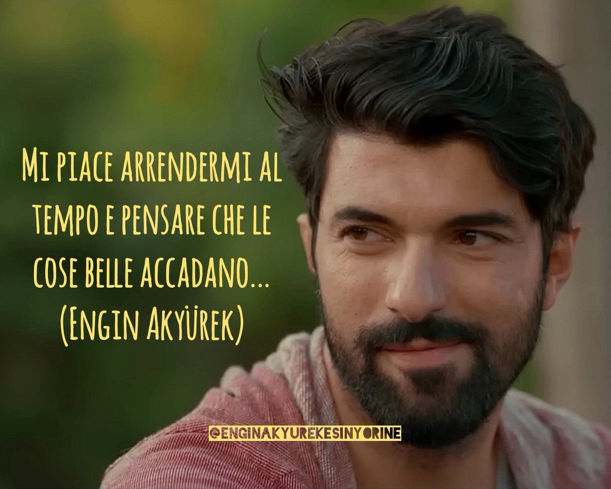 E conoscerti è stata una delle cose più belle che mi sia mai accaduta...
Guardarti, leggerti, ascoltarti...aspettarti...è sempre un'emozione continua...🤍
#EnginAyürek