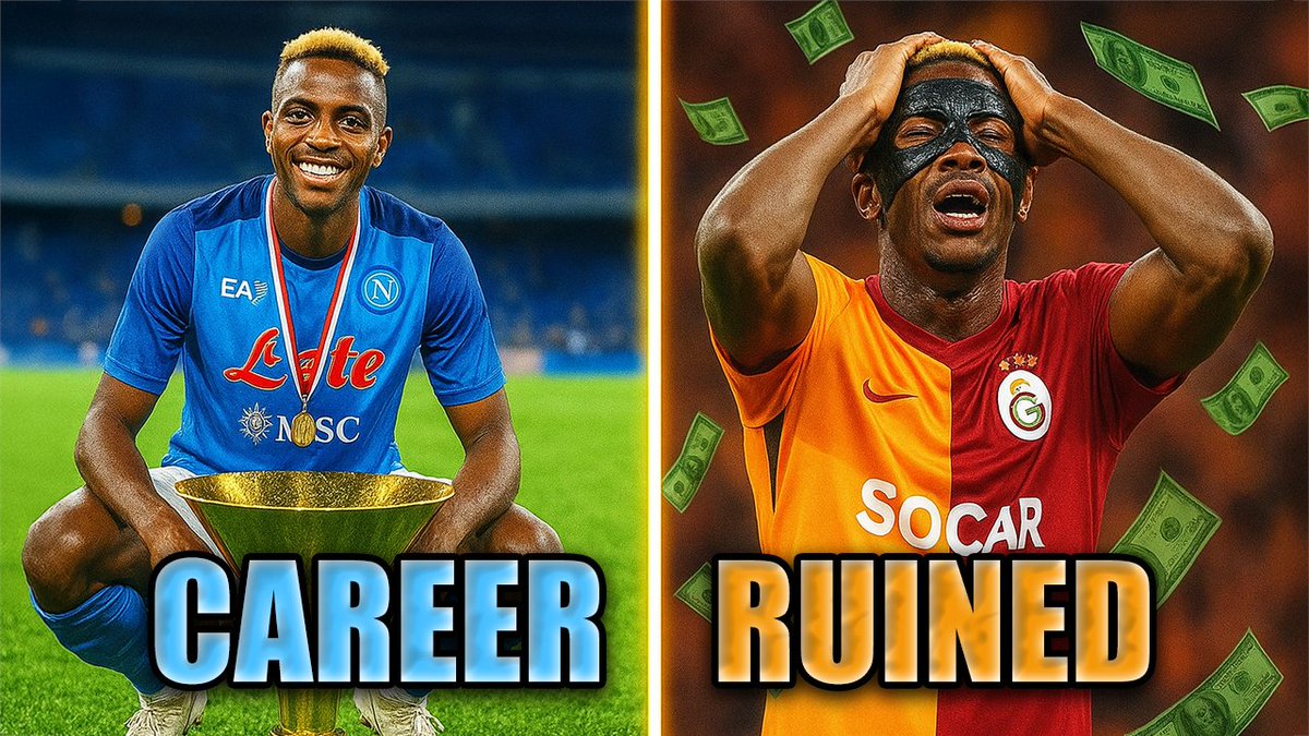 The €75M Mistake That Ruined Victor Osimhen's Career
youtu.be/VJyw7yYkYOA
