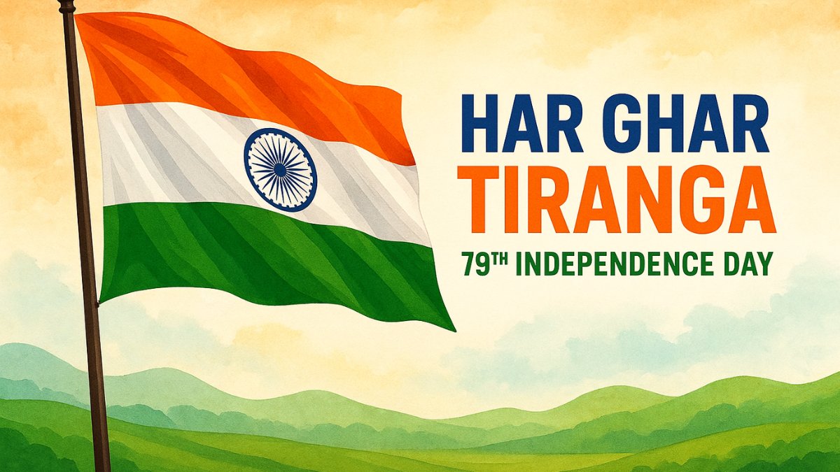 The Har Ghar Tiranga campaign shows that patriotism is not just about a flag - it’s about community, culture and collective action. #HarGharTiranga