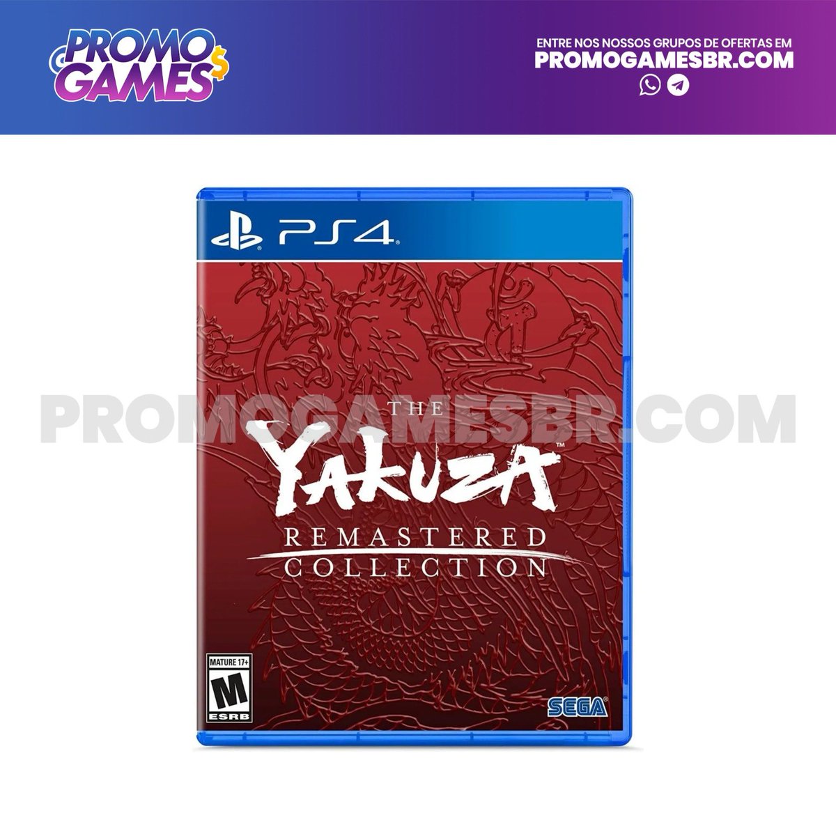 The Yakuza Remastered Collection - Ps4

💰R$159,08 À Vista
💳 ou em até 5x de R$ 31,82 sem juros
🎟Cupom: V4L3ML10

🔗 Link: mercadolivre.com/sec/2adV3iA
[MERCADO LIVRE]

🌐 Mais ofertas em: promogamesbr.com