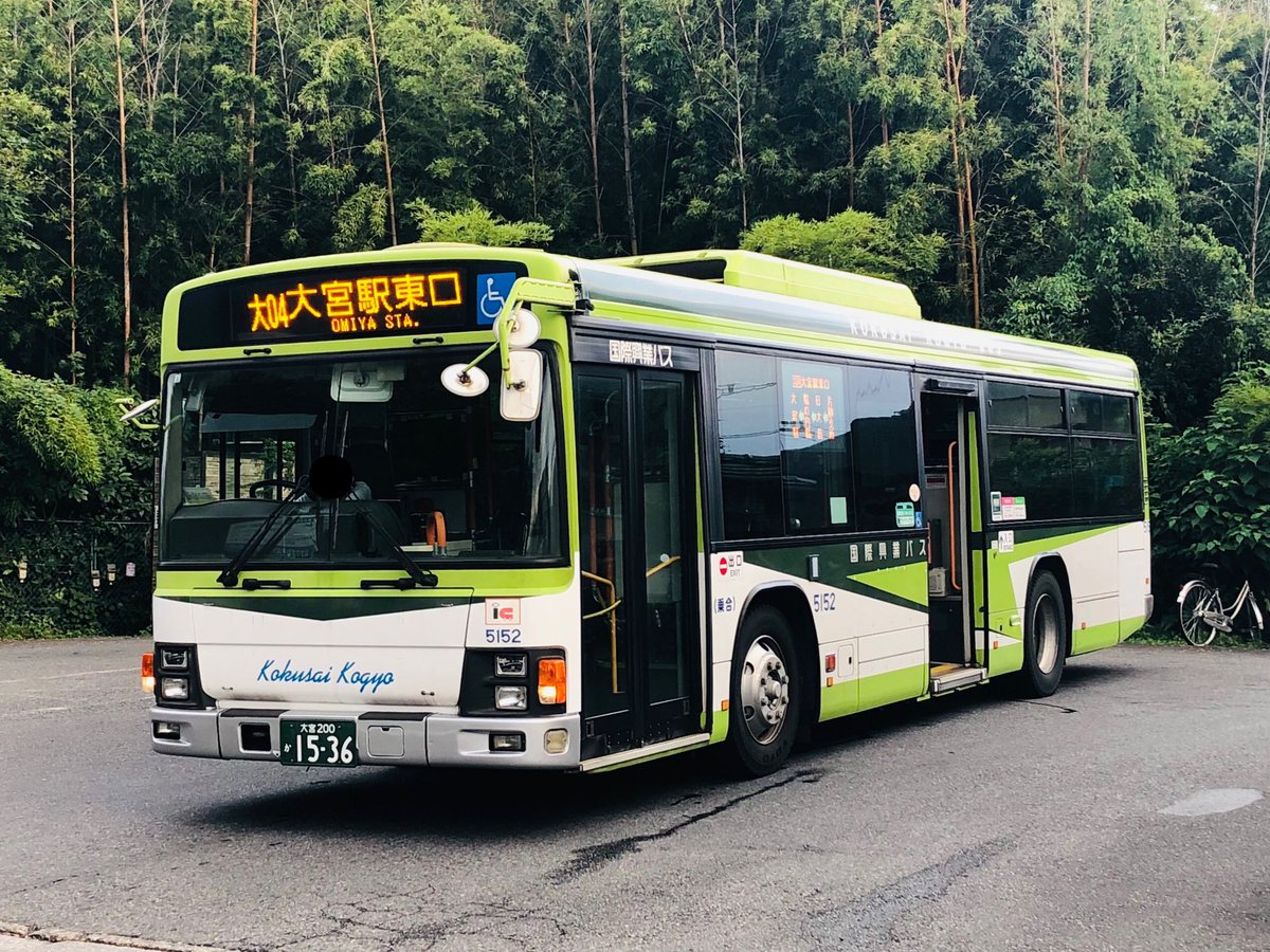 2025.8.15(金) 国際興業バス 5152(PJ-LV234L1) 大04 堀の内橋経由 大宮