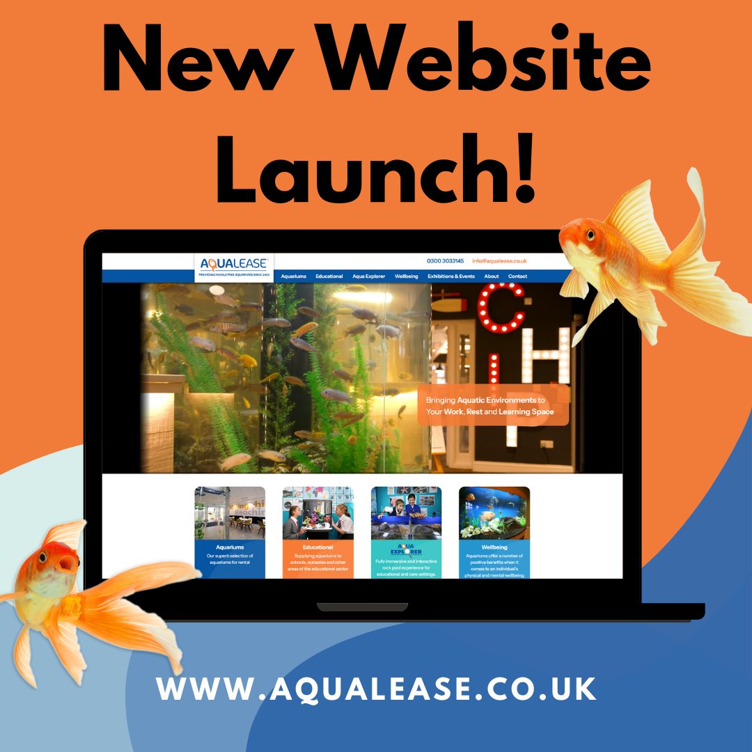 We’re thrilled to announce the official launch of our new website— your digital hub for everything aquarium rental, education, and wellbeing! Explore more at Aqualease.co.uk

#AquaExplorer #Education #Rockpools #ClassroomLearning #HandsOnEducation