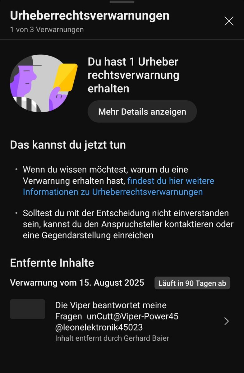 Freundschaft beendet 😅