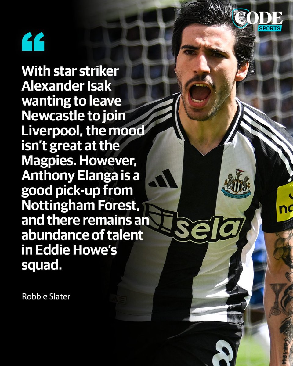 CODE Football (@codefootballau) on Twitter photo Can Newcastle United move past the Alexander Isak drama this season?
EVERY TEAM ASSESSED ▶️ bit.ly/45wQETi
✍️: <a href="/RobbieSlater17/">Robbie Slater</a> Can Newcastle United move past the Alexander Isak drama this season?
EVERY TEAM ASSESSED ▶️ bit.ly/45wQETi
✍️: <a href="/RobbieSlater17/">Robbie Slater</a>