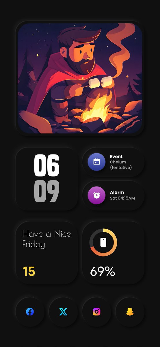 zeffisetups's tweet image. ᴄʟᴏᴡᴅʏ ᴋᴡɢᴛ play.google.com/store/apps/det…

ʙᴀᴄᴋᴜᴘ &amp;amp; ᴡᴀʟʟᴘᴀᴘᴇʀ zeffisetups.com/2025/08/cozy-c…

ᴄʜɪᴄ ɪᴄᴏɴꜱ @lkn9x

ᴛᴇʟᴇɢʀᴀᴍ t.me/zeffisetupss

#android16  #OneUI7 #samsung #wallpaper #clowdykwgt #bestkwgt #neumorphism #setupwithnova #homescreensetup