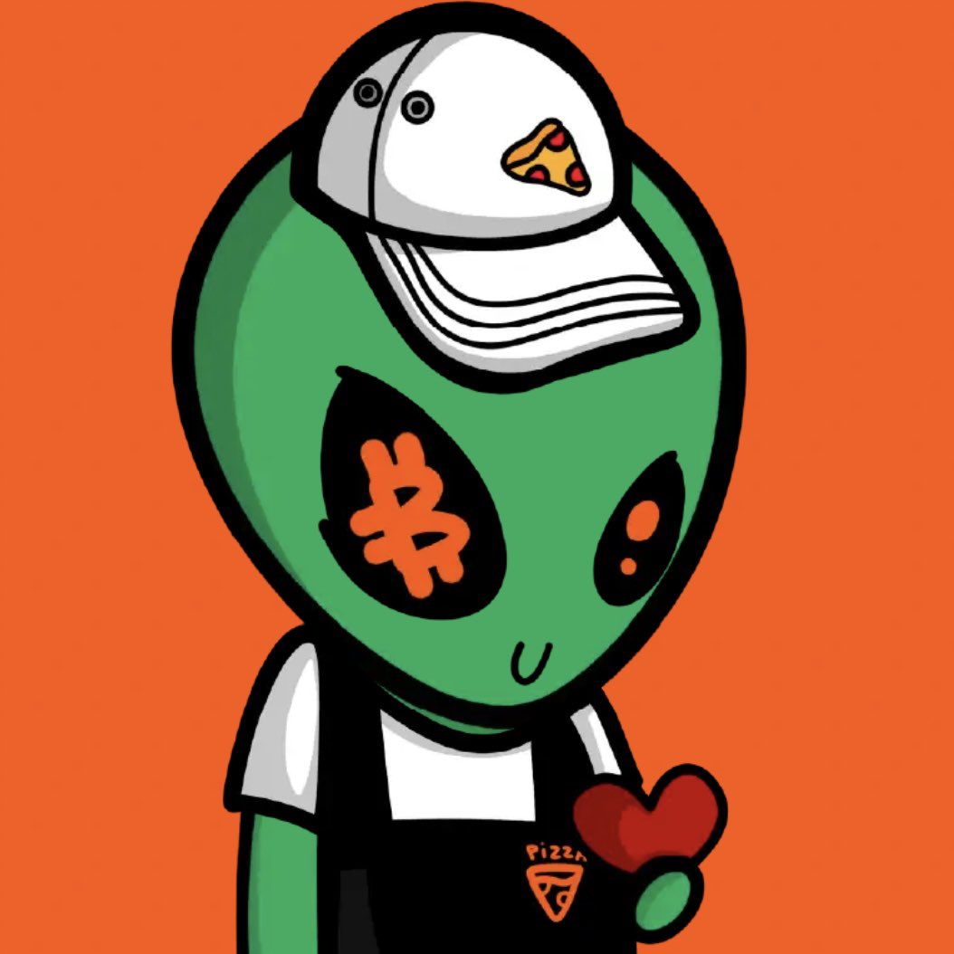 pizzaaliens_btc's tweet photo. GM Pizza Fam! 🍕☀️ 

Wishing you a wonderful day filled with smiles and sunshine. 

✨ Enjoy the summer and all its good vibes! 

#PizzaAliens #SummerVibes https://t.co/LyToQCtC9y