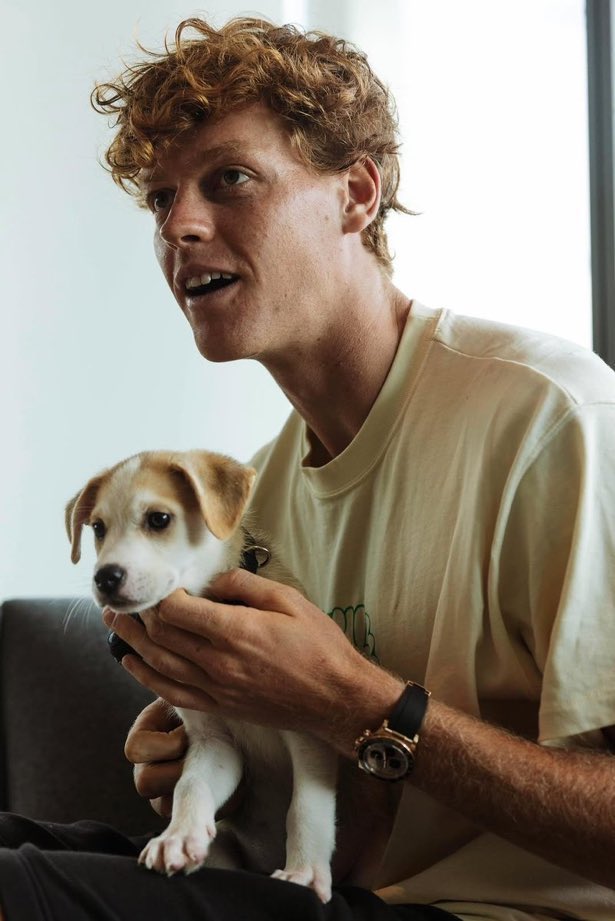 god created men then sent jannik sinner as an apology