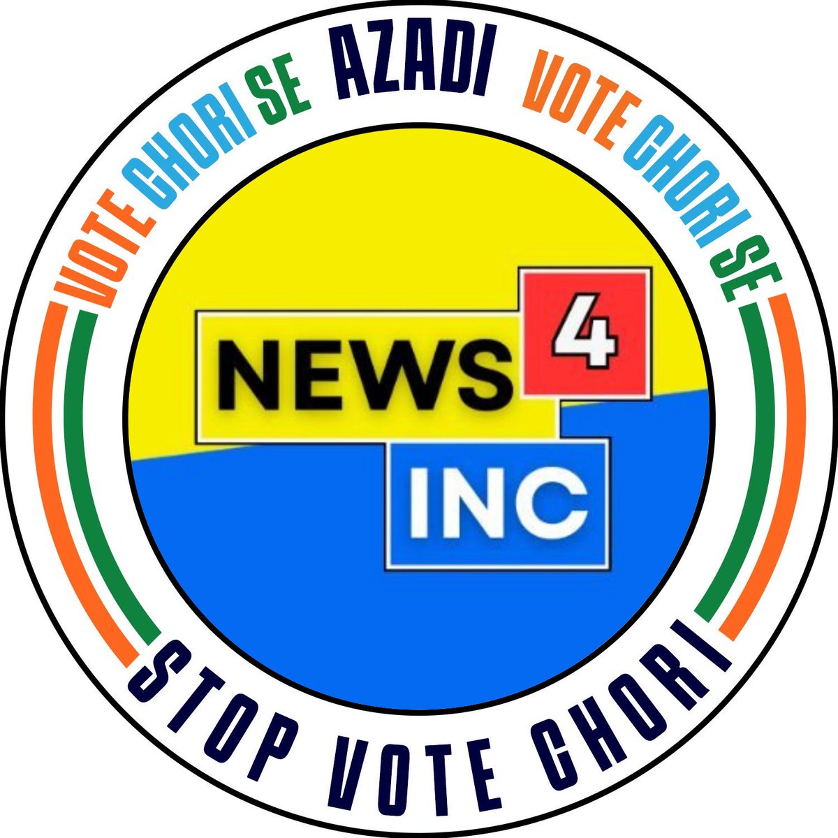 INCNews24x7's tweet photo. 01. Join https://t.co/S0xC4ywx1V

02. Tweet your photo mentioning @CongressAid with your registered mobile number

03. Get your #NewProfilePic | VAY DP and update.

#TogetherWeCan | #VoterAdhikarYatra 👣 https://t.co/ryY9PobIu5