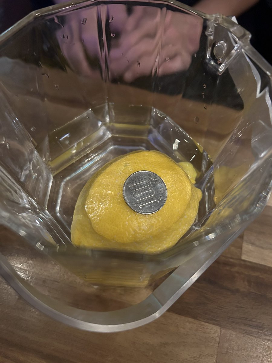 レモンチャレンジ成功者現る。