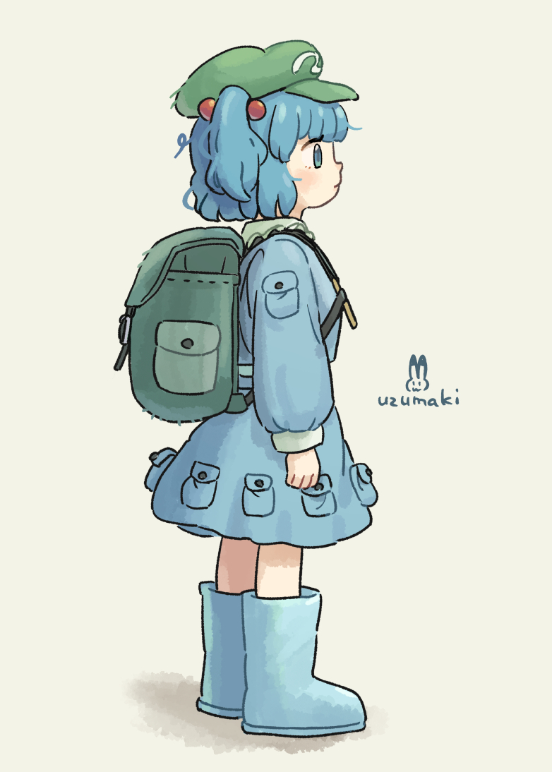 OsushiUzumaki's tweet image. 河城にとり🥒
#東方Projectイラスト