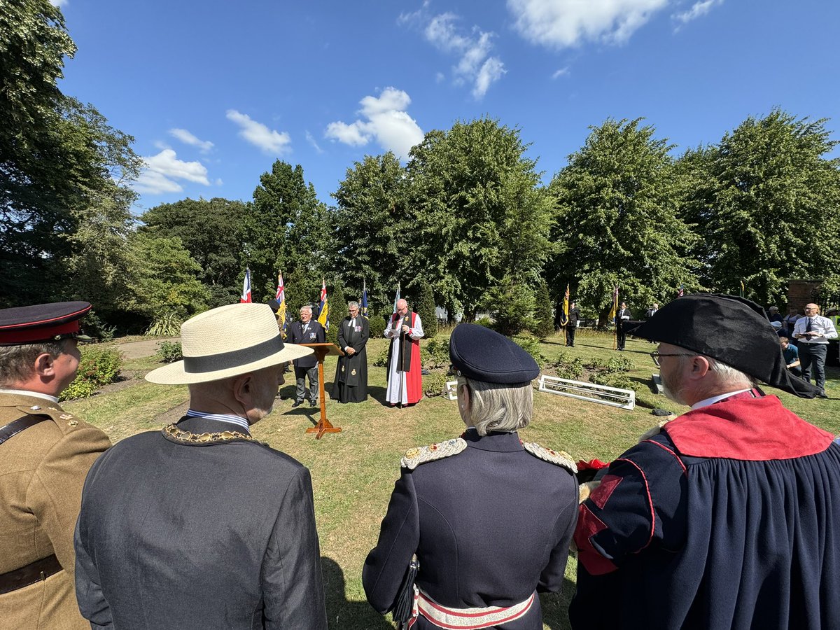 Today marks the 80th anniversary of Victory over Japan Day - a moment both to celebrate peace and to honour the memory of all those who gave their lives for our freedom.

Lest we forget.