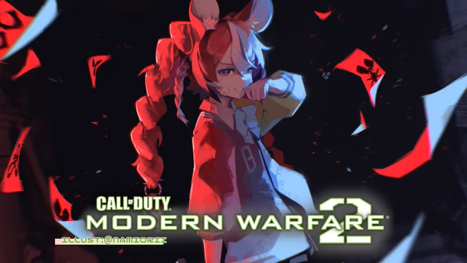 @hakosbaelz: Don't test this strawberry. She will f**k you up. 【Call of Duty: Modern Warfare II】 🎲 | 10AM JST | 6PM PDT |#TeleBAE