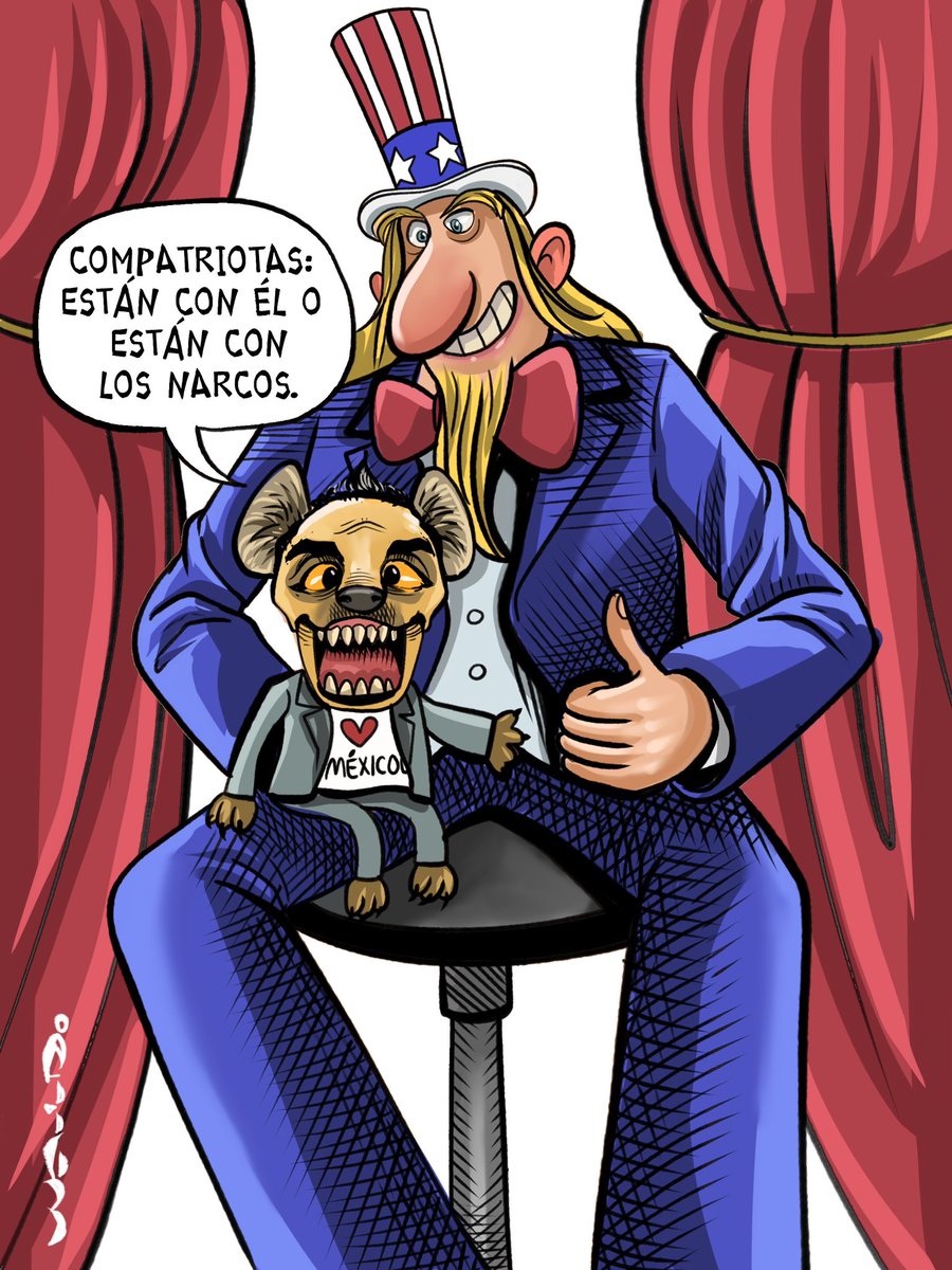 Traición sin hiena-dera
<a href="/El_Universal_Mx/">El Universal</a>