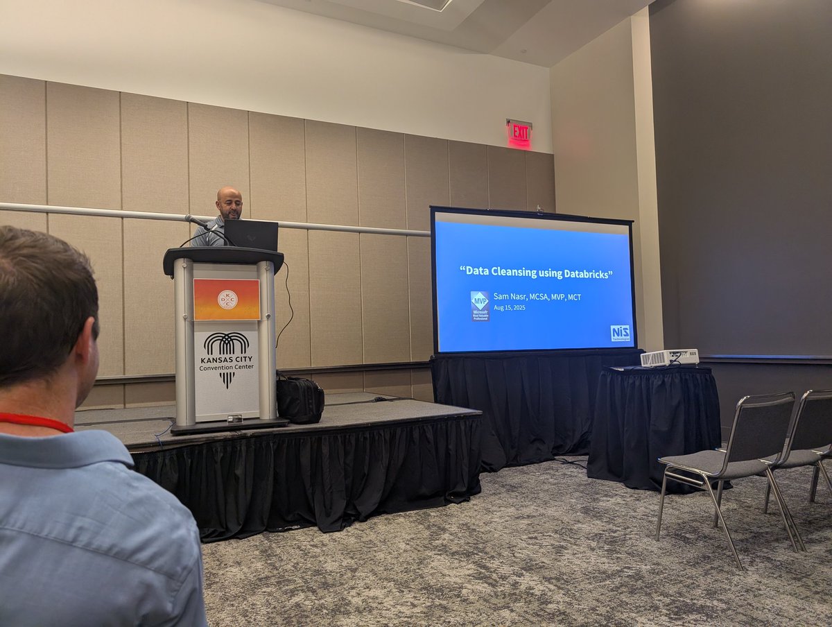 thesoccerdev's tweet image. Data cleansing is key in machine learning jobs, so I&apos;m looking forward to this session by @SamNasr at @kc_dc.

#kcdc2025