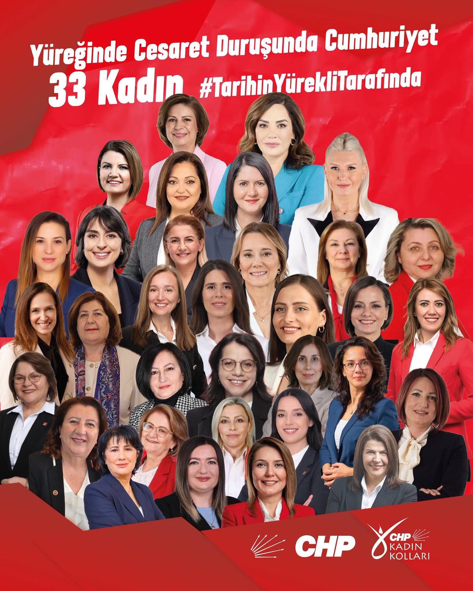 Tarihin cesur kadınları olarak koltuklara değil halkın iradesine sahip çıkıyoruz. Görevini, halkın oylarıyla kazandığını unutanların karşısında bugün de yarın da #TarihinYürekliTarafında durmaya devam edeceğiz!

#YolumuzBir