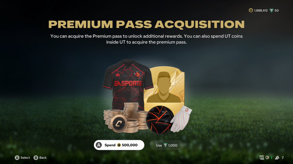 Want the last premium season pass of FC25 for FREE??

Then I got you, because it’s GIVEAWAY TIME!!

To say thank you for a great year and give back to the real ones, I’ll buy it for someone (with coins) 

Just ❤️, 🔁, and tag a friend 👇🏼  (must be following). Will determine