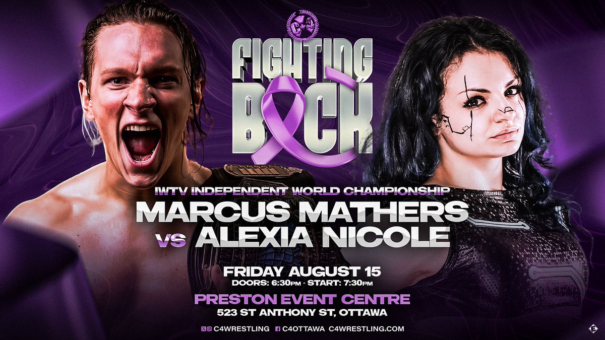 C*4 🍁 (@c4wrestling) on Twitter photo TONIGHT!!
We are sold out!
But.... We are still collecting donations to the <a href="/cancersociety/">Canadian Cancer Society</a> towards our <a href="/FightingBack613/">Fighting Back</a> grand total for this year.
You can contribute here:
fundraisemyway.cancer.ca/campaigns/FB20… TONIGHT!!
We are sold out!
But.... We are still collecting donations to the <a href="/cancersociety/">Canadian Cancer Society</a> towards our <a href="/FightingBack613/">Fighting Back</a> grand total for this year.
You can contribute here:
fundraisemyway.cancer.ca/campaigns/FB20…