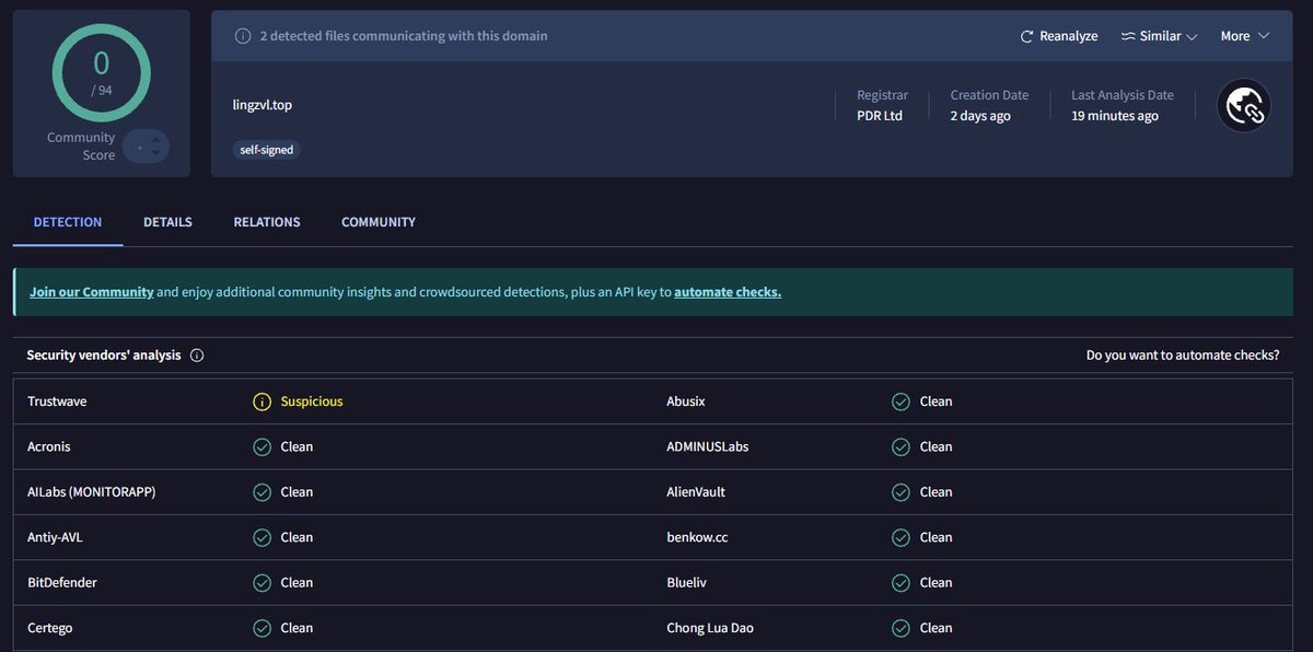 #Lumma #Malware
👾 37 domains related to Lumma: 
pastebin.com/39PPLg4L

CC:
<a href="/banthisguy9349/">Fox_threatintel</a>
<a href="/NDA0E/">NDA0E</a>
<a href="/BlinkzSec/">blinkz</a>
<a href="/kddx0178318/">kddx00</a>
<a href="/raghav127001/">Raghav Rastogi</a>
<a href="/DaveLikesMalwre/">DaveTheResearcher</a>
<a href="/g0njxa/">Who said what?</a>
<a href="/ViriBack/">Dee</a>
<a href="/500mk500/">Mikhail Kasimov</a>
<a href="/ge0lev/">ge0lev</a>
<a href="/marsomx_/">Simplicio Sam L.</a>
<a href="/JAMESWT_MHT/">JAMESWT_MHT</a>
<a href="/DonPasci/">DonPasci</a>