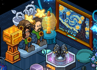 CatarinaBlueSky's tweet photo. Quando ganhámos a competição wired e planta monstro!
#Habbo25 https://t.co/62y7MRDQwl