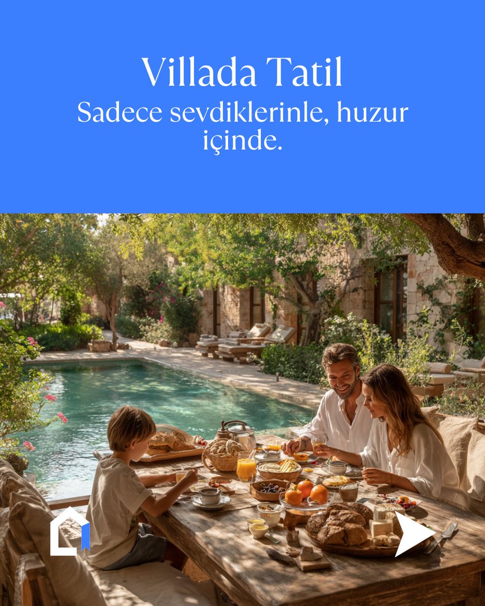 🌞 Tatil Tercihin: Sıraya mı, Huzura mı?

⏰ Otelde tatil demek, sabahın köründe alarm kurup kalabalıkta sıra beklemek demek.
🪴 Villada tatil demek, istediğin saatte uyanıp bahçede kahveni yudumlamak demek.
Seçimini yap… Stres mi huzur mu?
Bu yaz tatilini kendi kurallarınla