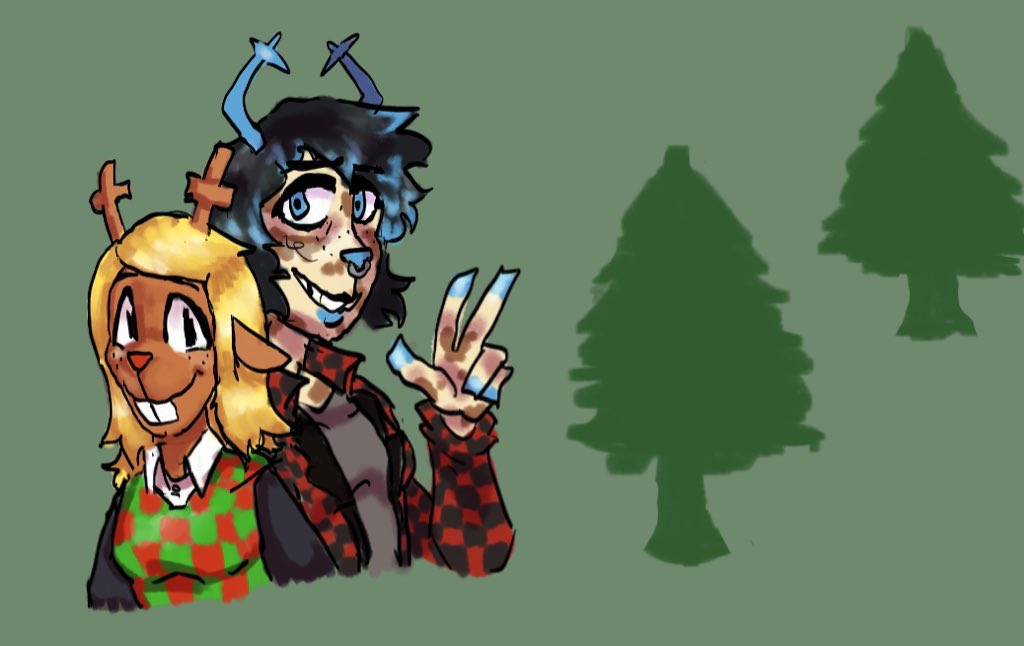 noelle and my take on a dess design