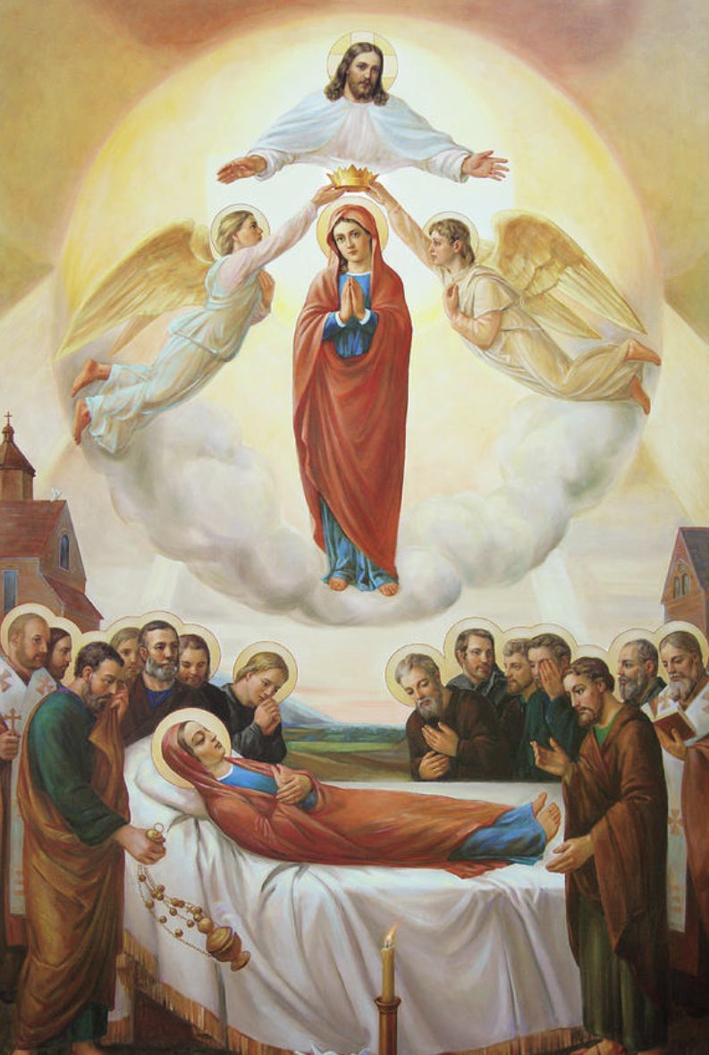 “It was fitting that she, who had kept her virginity in childbirth, should keep her own body free from all corruption even after death. It was fitting that she, who had carried the Creator as a child at her breast, should dwell in the divine tabernacles…it was fitting that God’s